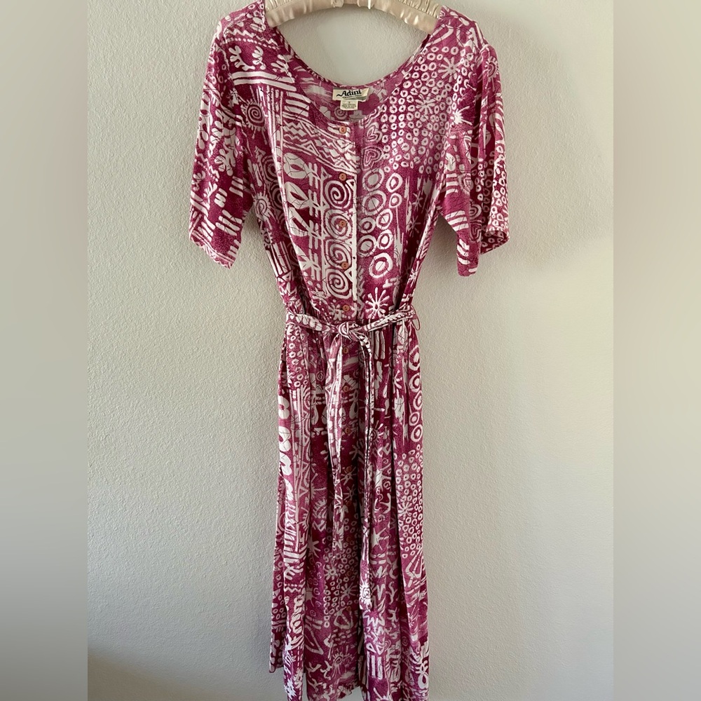 VINTAGE Rayon Dress